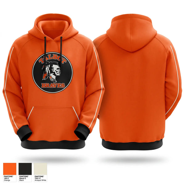 Hoodie, Talbot County Youth Football & Cheer, Spirit Store, Teamtime, Team time, sublimation, custom sports apparel, team uniforms, spirit wear, spiritwear, sports uniforms, custom shirts, team store, custom team store, fundraiser sports, apparel fundraiser