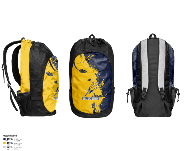 Gear Bag, Blue Demons, , Teamtime, Team time, sublimation, custom sports apparel, team uniforms, spirit wear, spiritwear, sports uniforms, custom shirts, team store, custom team store, fundraiser sports, apparel fundraiser