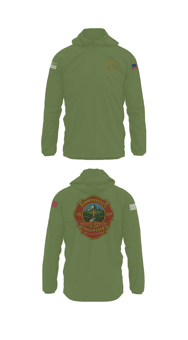Windbreaker, Simmonsville VFD, , Teamtime, Team time, sublimation, custom sports apparel, team uniforms, spirit wear, spiritwear, sports uniforms, custom shirts, team store, custom team store, fundraiser sports, apparel fundraiser