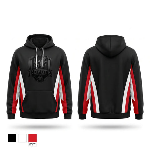 Hoodie, Coyotes, Men's Soccer, Teamtime, Team time, sublimation, custom sports apparel, team uniforms, spirit wear, spiritwear, sports uniforms, custom shirts, team store, custom team store, fundraiser sports, apparel fundraiser