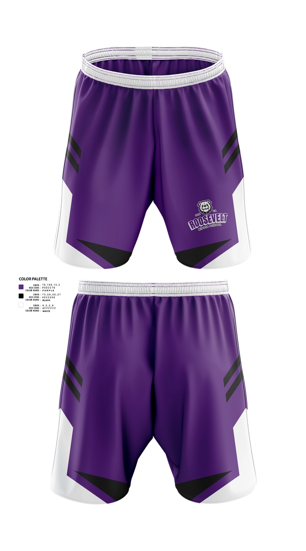 Athletic Shorts With Pockets, Bulldogs, Women's Basketball, Teamtime, Team time, sublimation, custom sports apparel, team uniforms, spirit wear, spiritwear, sports uniforms, custom shirts, team store, custom team store, fundraiser sports, apparel fundraiser