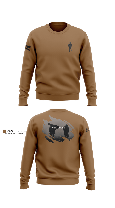Crew Neck Sweatshirt, ghost, Army, Teamtime, Team time, sublimation, custom sports apparel, team uniforms, spirit wear, spiritwear, sports uniforms, custom shirts, team store, custom team store, fundraiser sports, apparel fundraiser