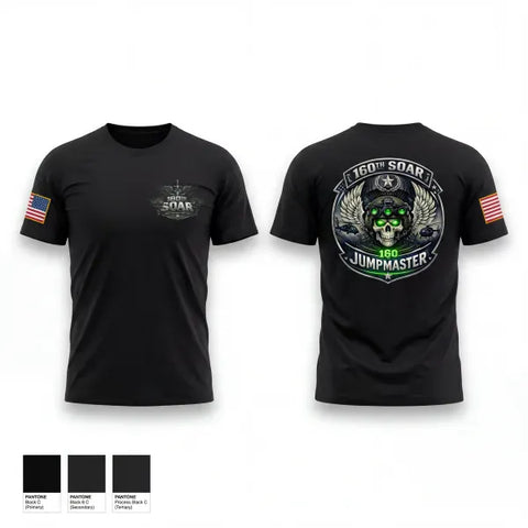 Old School Cotton Feel Shirt, 160th SOAR, Army, Teamtime, Team time, sublimation, custom sports apparel, team uniforms, spirit wear, spiritwear, sports uniforms, custom shirts, team store, custom team store, fundraiser sports, apparel fundraiser