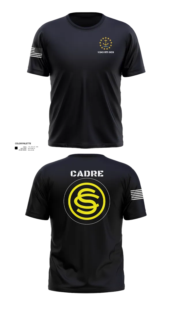 Short Sleeve Performance Shirt, 1/243 RTI OCS, , Teamtime, Team time, sublimation, custom sports apparel, team uniforms, spirit wear, spiritwear, sports uniforms, custom shirts, team store, custom team store, fundraiser sports, apparel fundraiser