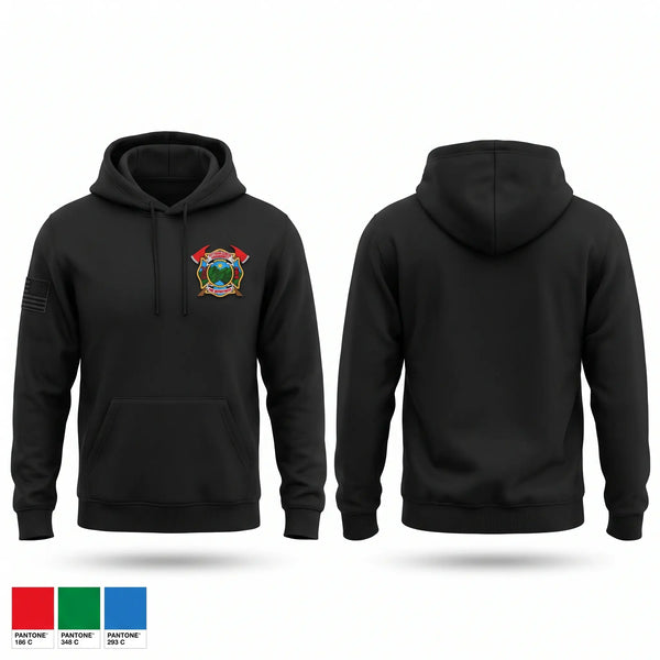 Hoodie, Pittman center Volunteer fire department, Fire Department, Teamtime, Team time, sublimation, custom sports apparel, team uniforms, spirit wear, spiritwear, sports uniforms, custom shirts, team store, custom team store, fundraiser sports, apparel fundraiser