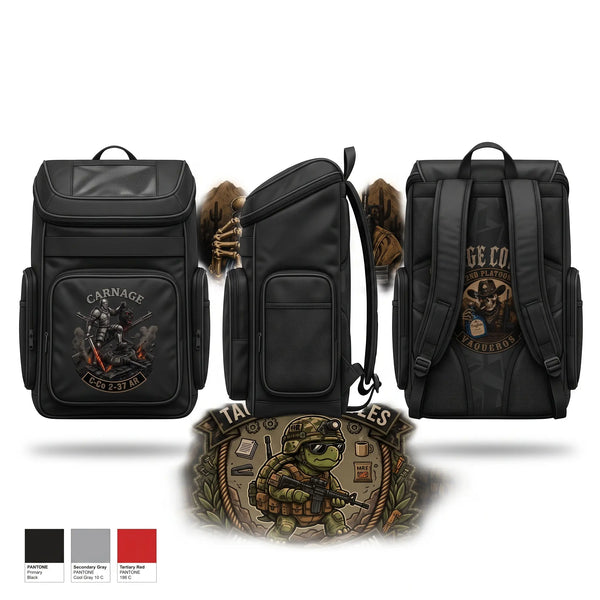 Gear Bag, Final Carnage 2-37 AR, Army, Teamtime, Team time, sublimation, custom sports apparel, team uniforms, spirit wear, spiritwear, sports uniforms, custom shirts, team store, custom team store, fundraiser sports, apparel fundraiser