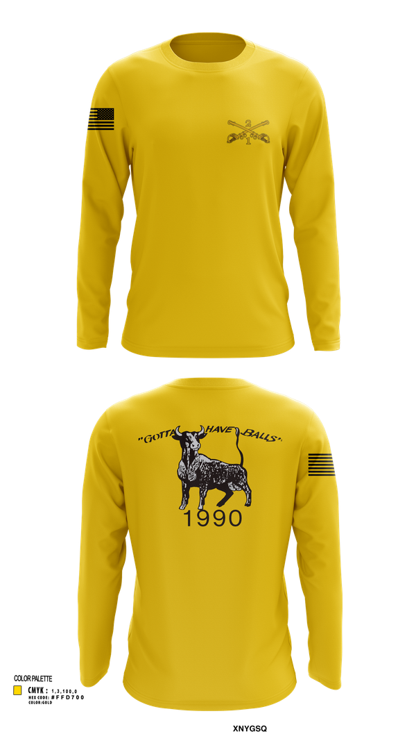 Long Sleeve Performance Shirt, 2nd Armored Cavalry Regiment, , Teamtime, Team time, sublimation, custom sports apparel, team uniforms, spirit wear, spiritwear, sports uniforms, custom shirts, team store, custom team store, fundraiser sports, apparel fundraiser