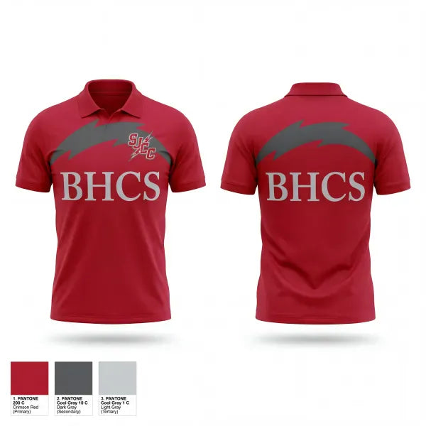 Short Sleeve Performance Polo, Saint Joseph Central Catholic High School Tennis, Tennis, Teamtime, Team time, sublimation, custom sports apparel, team uniforms, spirit wear, spiritwear, sports uniforms, custom shirts, team store, custom team store, fundraiser sports, apparel fundraiser