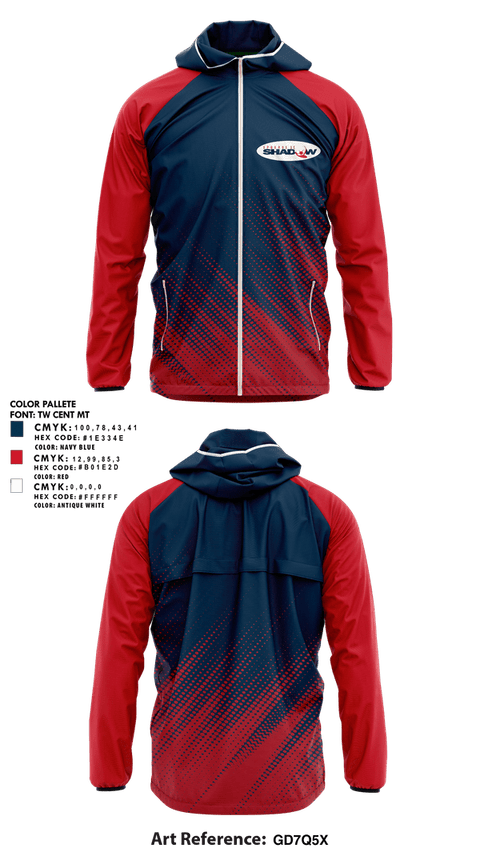 Windbreaker, Spokane Soccer Club Shadow, Men's Soccer, Teamtime, Team time, sublimation, custom sports apparel, team uniforms, spirit wear, spiritwear, sports uniforms, custom shirts, team store, custom team store, fundraiser sports, apparel fundraiser