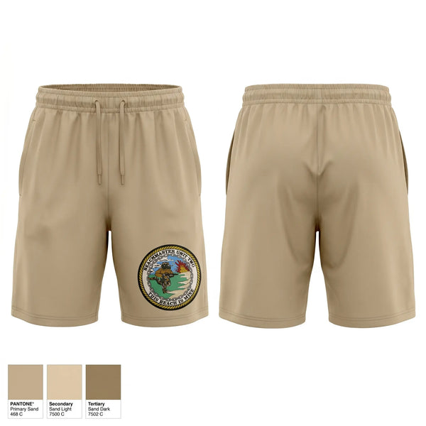 Athletic Shorts With Pockets, Beachmaster Unit Two, Navy, Teamtime, Team time, sublimation, custom sports apparel, team uniforms, spirit wear, spiritwear, sports uniforms, custom shirts, team store, custom team store, fundraiser sports, apparel fundraiser