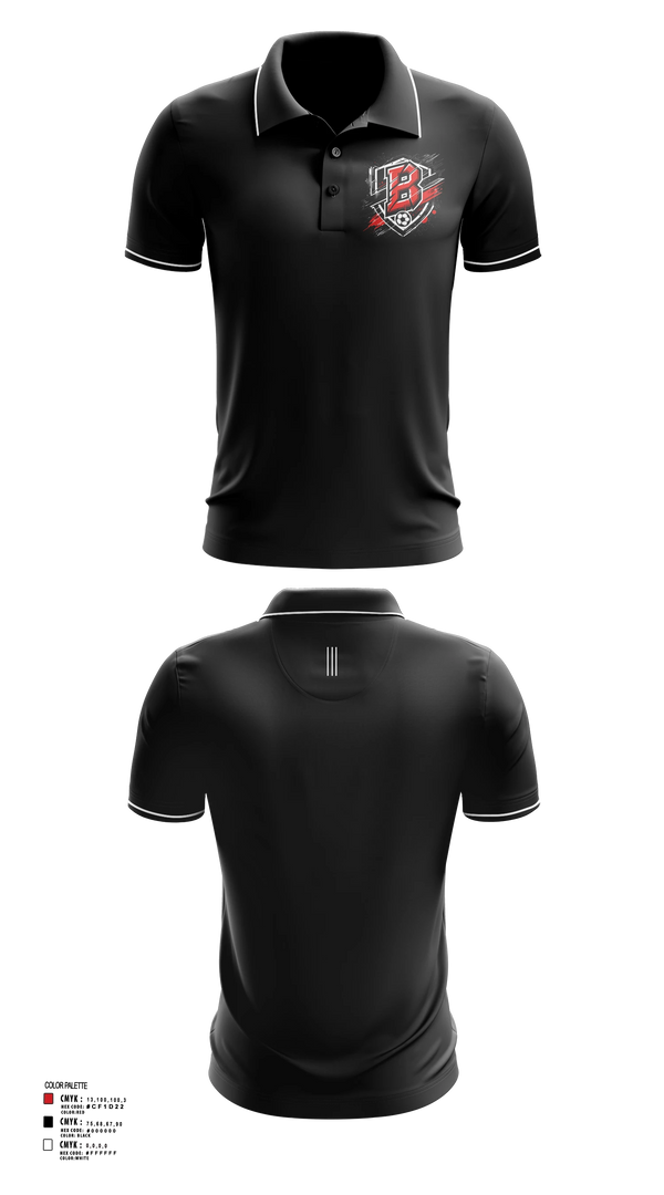 Short Sleeve Performance Polo, BREMEN HIGH SCHOOL, Men's Soccer, Teamtime, Team time, sublimation, custom sports apparel, team uniforms, spirit wear, spiritwear, sports uniforms, custom shirts, team store, custom team store, fundraiser sports, apparel fundraiser