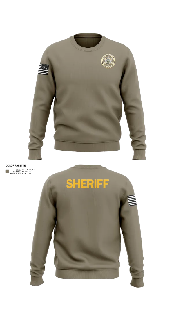 Crew Neck Sweatshirt, Renville County Sheriff's Office, Police, Teamtime, Team time, sublimation, custom sports apparel, team uniforms, spirit wear, spiritwear, sports uniforms, custom shirts, team store, custom team store, fundraiser sports, apparel fundraiser