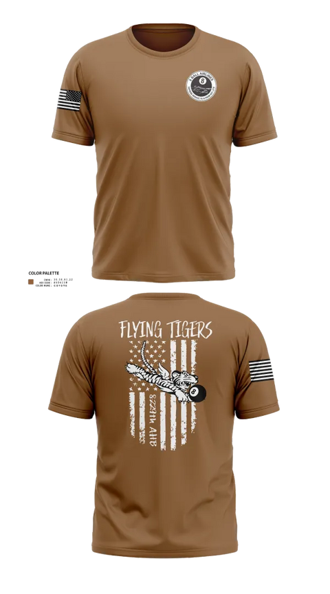 Old School Cotton Feel Shirt, 8-229th AHB, , Teamtime, Team time, sublimation, custom sports apparel, team uniforms, spirit wear, spiritwear, sports uniforms, custom shirts, team store, custom team store, fundraiser sports, apparel fundraiser