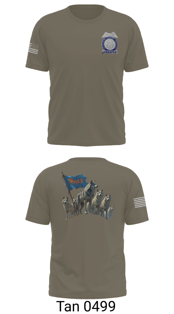 Short Sleeve Performance Shirt, GSP POST 5 DALTON, Police, Teamtime, Team time, sublimation, custom sports apparel, team uniforms, spirit wear, spiritwear, sports uniforms, custom shirts, team store, custom team store, fundraiser sports, apparel fundraiser