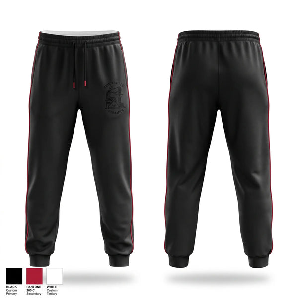 Sweatpants, Crooksville Ceramics, , Teamtime, Team time, sublimation, custom sports apparel, team uniforms, spirit wear, spiritwear, sports uniforms, custom shirts, team store, custom team store, fundraiser sports, apparel fundraiser
