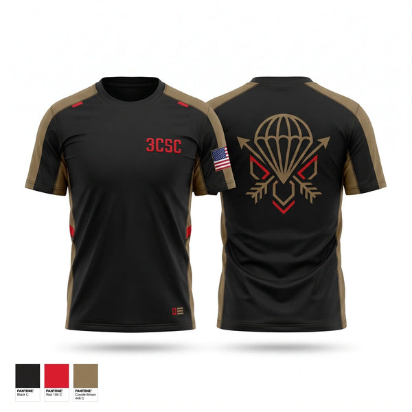 Short Sleeve Performance Shirt, 3CSC, Army, Teamtime, Team time, sublimation, custom sports apparel, team uniforms, spirit wear, spiritwear, sports uniforms, custom shirts, team store, custom team store, fundraiser sports, apparel fundraiser