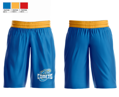 Womens Basketball Shorts, Cottey College Basketball, Women's Basketball, Teamtime, Team time, sublimation, custom sports apparel, team uniforms, spirit wear, spiritwear, sports uniforms, custom shirts, team store, custom team store, fundraiser sports, apparel fundraiser