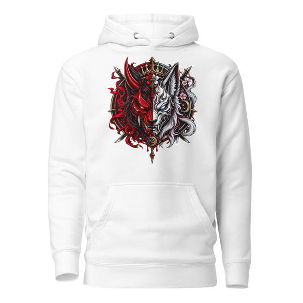 Unisex Hoodie - 1 - White