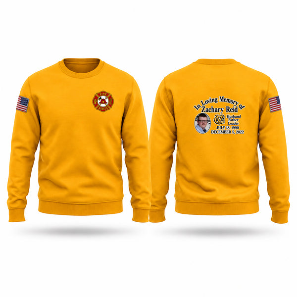 Crew Neck Sweatshirt, squad 4 clear spring md, Fire Department, Teamtime, Team time, sublimation, custom sports apparel, team uniforms, spirit wear, spiritwear, sports uniforms, custom shirts, team store, custom team store, fundraiser sports, apparel fundraiser