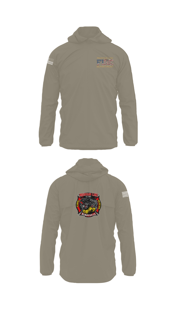 Windbreaker, Mountain Lake Fire & Rescue, Fire Department, Teamtime, Team time, sublimation, custom sports apparel, team uniforms, spirit wear, spiritwear, sports uniforms, custom shirts, team store, custom team store, fundraiser sports, apparel fundraiser