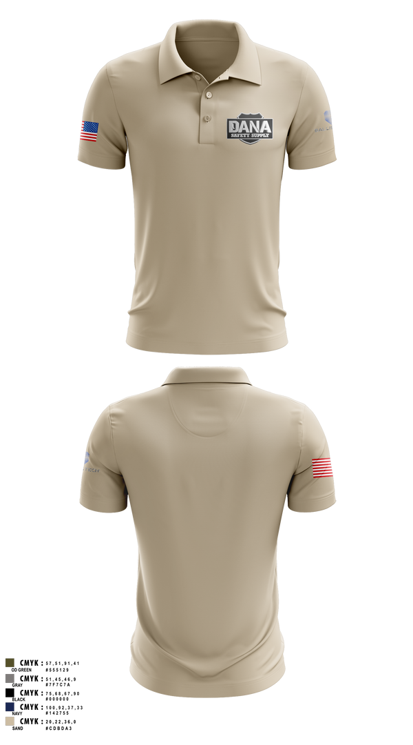 Short Sleeve Performance Polo, Alabama SalesDana Safety Supply, Police, Teamtime, Team time, sublimation, custom sports apparel, team uniforms, spirit wear, spiritwear, sports uniforms, custom shirts, team store, custom team store, fundraiser sports, apparel fundraiser