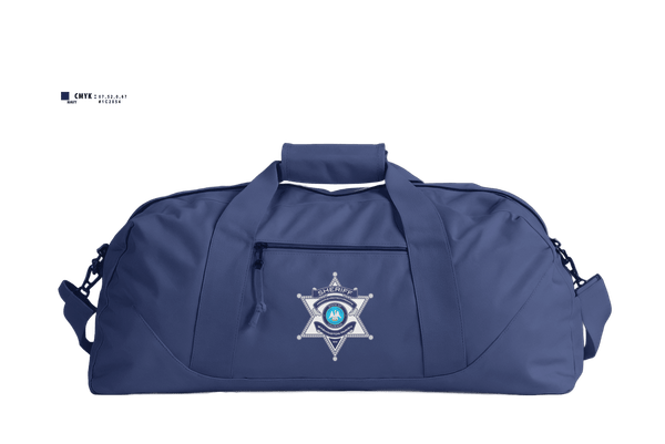Duffle Bag, Washington Parish Sheriff’s Office, Police, Teamtime, Team time, sublimation, custom sports apparel, team uniforms, spirit wear, spiritwear, sports uniforms, custom shirts, team store, custom team store, fundraiser sports, apparel fundraiser