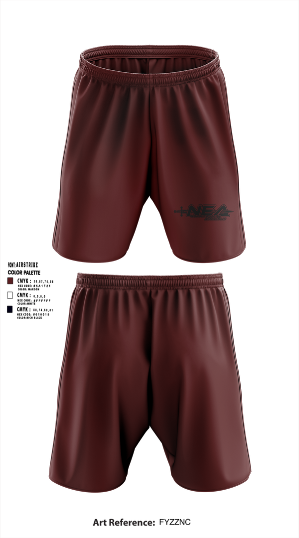Athletic Shorts With Pockets, Northeastern Assassins, E-Sports, Teamtime, Team time, sublimation, custom sports apparel, team uniforms, spirit wear, spiritwear, sports uniforms, custom shirts, team store, custom team store, fundraiser sports, apparel fundraiser