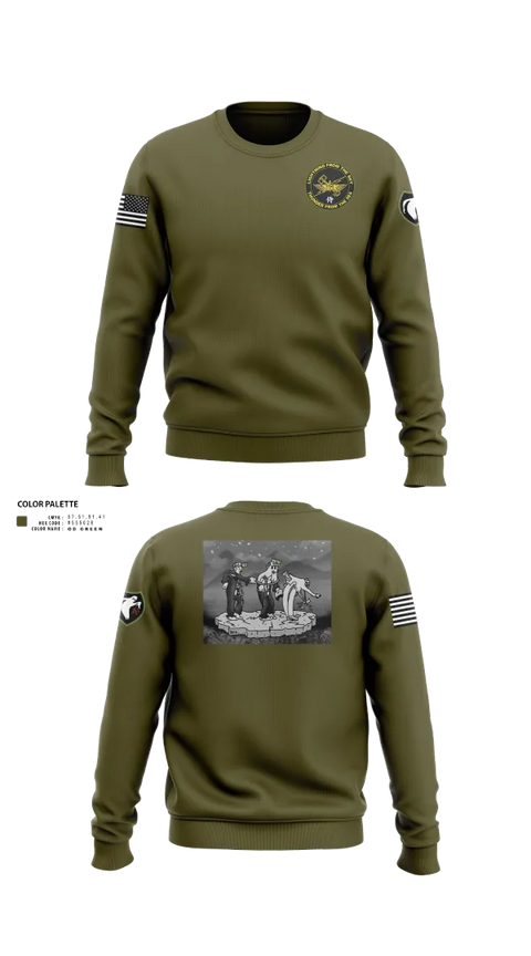 Crew Neck Sweatshirt, 5th ANGLICO, , Teamtime, Team time, sublimation, custom sports apparel, team uniforms, spirit wear, spiritwear, sports uniforms, custom shirts, team store, custom team store, fundraiser sports, apparel fundraiser