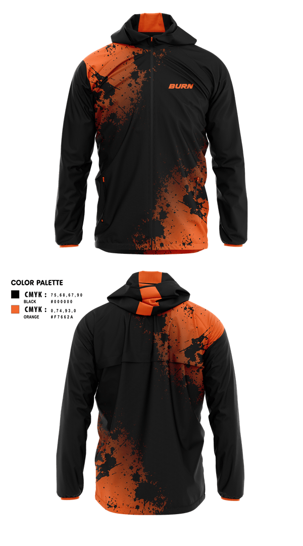 Windbreaker, BURN, Spirit Store, Teamtime, Team time, sublimation, custom sports apparel, team uniforms, spirit wear, spiritwear, sports uniforms, custom shirts, team store, custom team store, fundraiser sports, apparel fundraiser