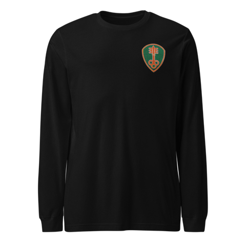 785th Military Police Battalion 97173426 Unisex Long Sleeve Tee | Bella + Canvas 3501