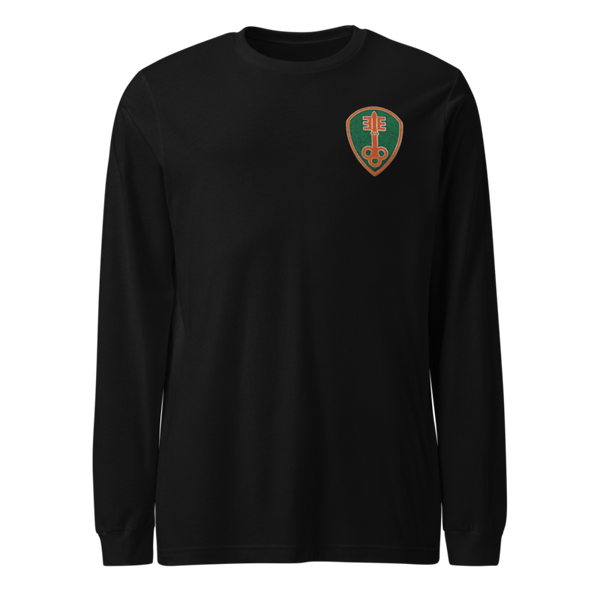 785th Military Police Battalion 97173426 Unisex Long Sleeve Tee | Bella + Canvas 3501