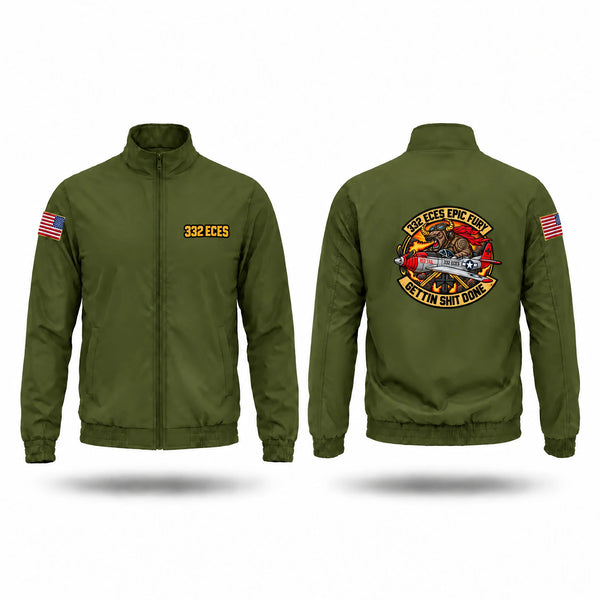 Windbreaker, 332 ECES, Air Force, Teamtime, Team time, sublimation, custom sports apparel, team uniforms, spirit wear, spiritwear, sports uniforms, custom shirts, team store, custom team store, fundraiser sports, apparel fundraiser