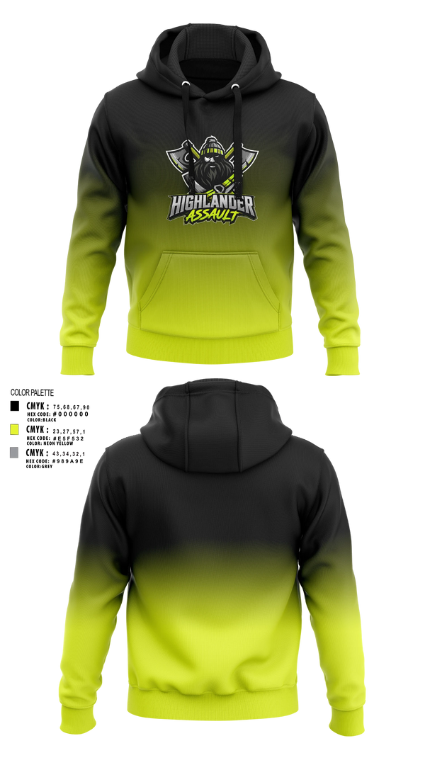 Hoodie, Highlander Assault, , Teamtime, Team time, sublimation, custom sports apparel, team uniforms, spirit wear, spiritwear, sports uniforms, custom shirts, team store, custom team store, fundraiser sports, apparel fundraiser