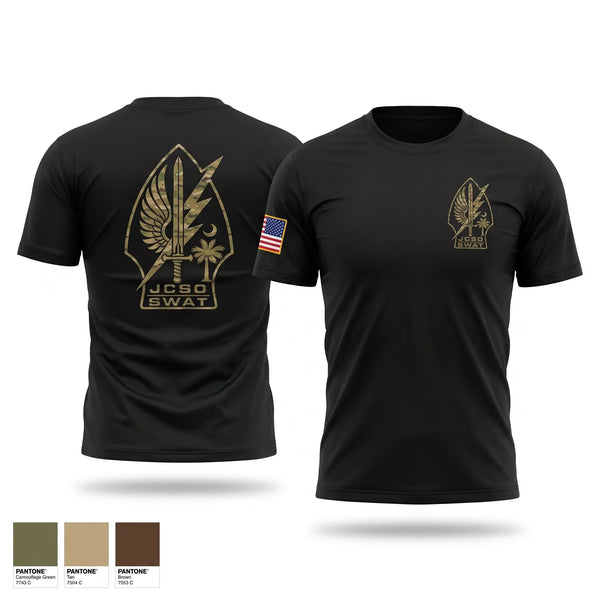Short Sleeve Performance Shirt, JCSO SWAT1, Police, Teamtime, Team time, sublimation, custom sports apparel, team uniforms, spirit wear, spiritwear, sports uniforms, custom shirts, team store, custom team store, fundraiser sports, apparel fundraiser