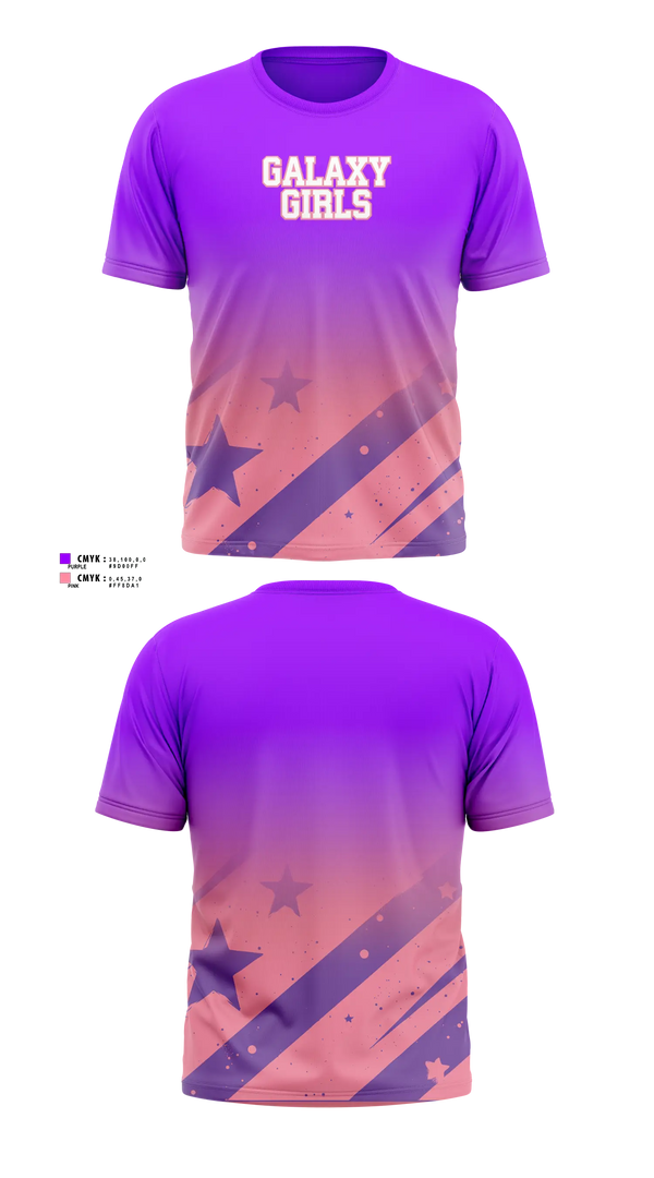 Old School Cotton Feel Shirt, Galaxy Girls, Women's Soccer, Teamtime, Team time, sublimation, custom sports apparel, team uniforms, spirit wear, spiritwear, sports uniforms, custom shirts, team store, custom team store, fundraiser sports, apparel fundraiser