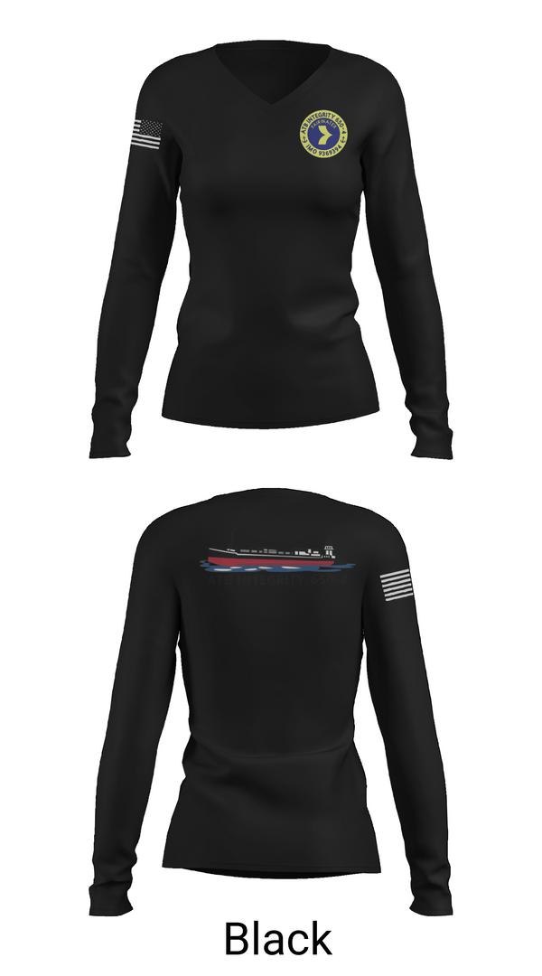 Womens Long Sleeve Vneck Shirt, ATB Integrity / 650-4, , Teamtime, Team time, sublimation, custom sports apparel, team uniforms, spirit wear, spiritwear, sports uniforms, custom shirts, team store, custom team store, fundraiser sports, apparel fundraiser