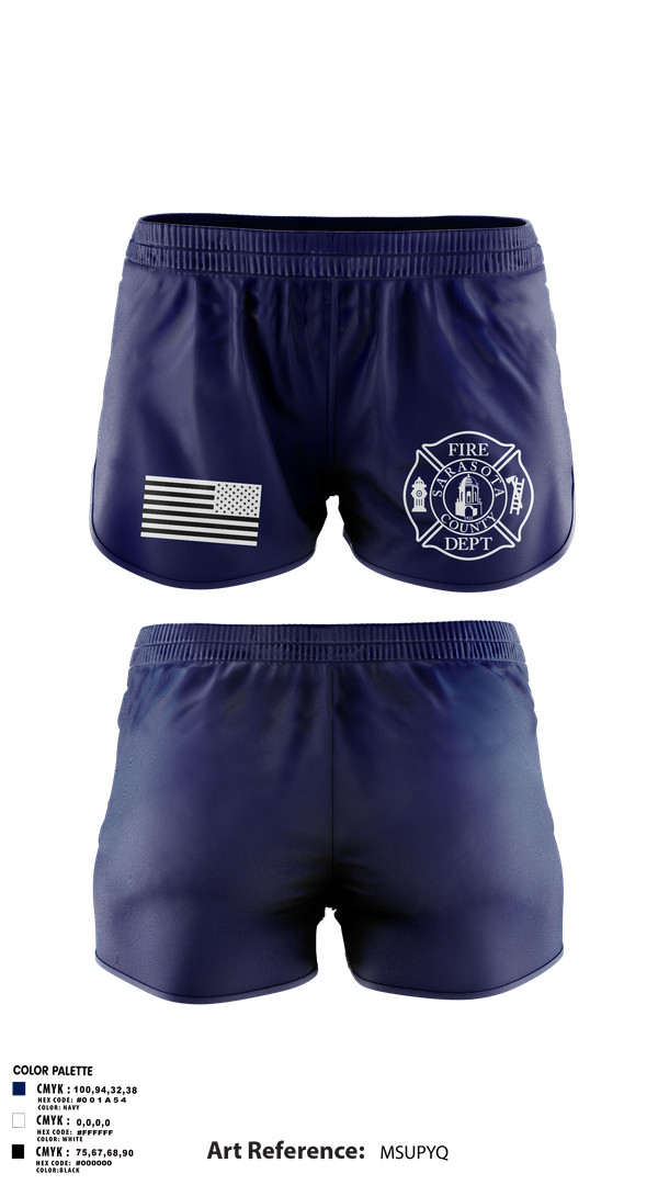 Ranger Panties, Sarasota County Fire Department, , Teamtime, Team time, sublimation, custom sports apparel, team uniforms, spirit wear, spiritwear, sports uniforms, custom shirts, team store, custom team store, fundraiser sports, apparel fundraiser