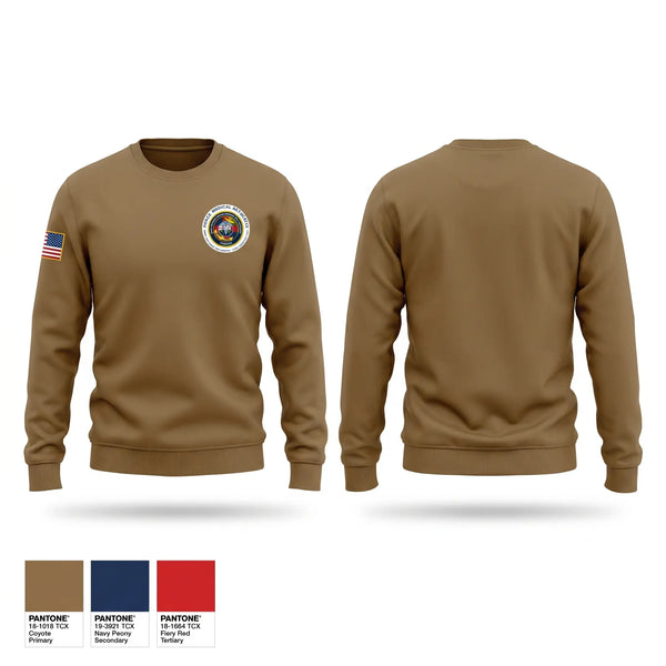 Crew Neck Sweatshirt, NBHC Bahrain, Navy, Teamtime, Team time, sublimation, custom sports apparel, team uniforms, spirit wear, spiritwear, sports uniforms, custom shirts, team store, custom team store, fundraiser sports, apparel fundraiser