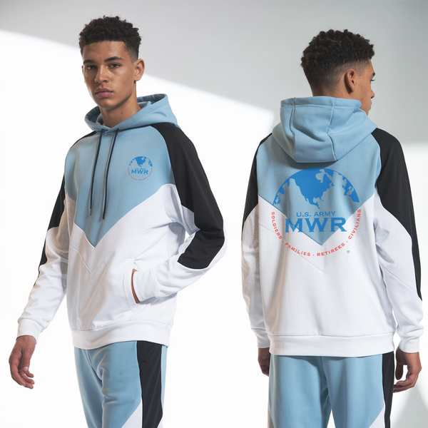 Hoodie, FAMILY AND MORALE, WELFARE AND RECREATION, , Teamtime, Team time, sublimation, custom sports apparel, team uniforms, spirit wear, spiritwear, sports uniforms, custom shirts, team store, custom team store, fundraiser sports, apparel fundraiser