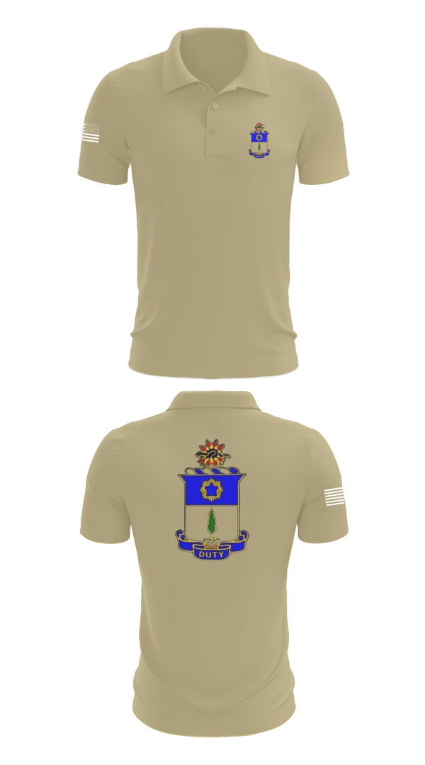 Short Sleeve Performance Polo, C co. 4/21 Nightfighters, , Teamtime, Team time, sublimation, custom sports apparel, team uniforms, spirit wear, spiritwear, sports uniforms, custom shirts, team store, custom team store, fundraiser sports, apparel fundraiser