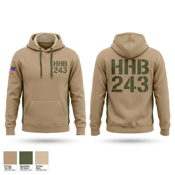 Hoodie, HHB 2-43, Army, Teamtime, Team time, sublimation, custom sports apparel, team uniforms, spirit wear, spiritwear, sports uniforms, custom shirts, team store, custom team store, fundraiser sports, apparel fundraiser