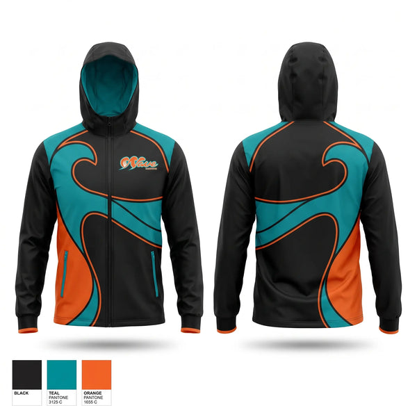Windbreaker, WAVE, Softball, Teamtime, Team time, sublimation, custom sports apparel, team uniforms, spirit wear, spiritwear, sports uniforms, custom shirts, team store, custom team store, fundraiser sports, apparel fundraiser