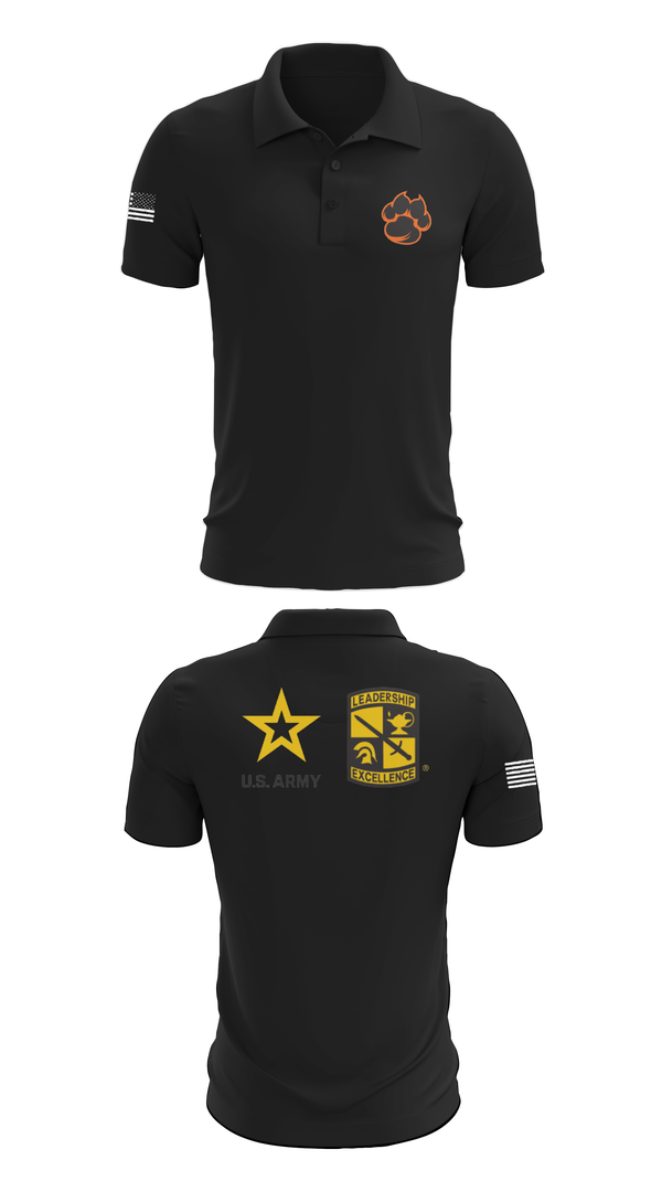 Short Sleeve Performance Polo, MMI ROTC, Army, Teamtime, Team time, sublimation, custom sports apparel, team uniforms, spirit wear, spiritwear, sports uniforms, custom shirts, team store, custom team store, fundraiser sports, apparel fundraiser