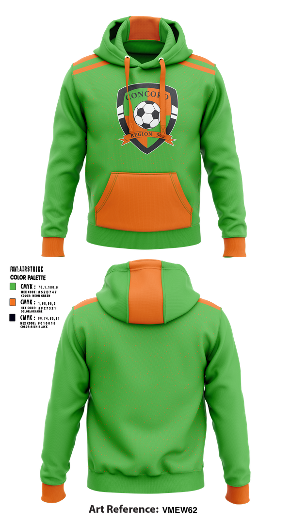 Hoodie, Concord Ayso Region 305 Soccer, Men's Soccer, Teamtime, Team time, sublimation, custom sports apparel, team uniforms, spirit wear, spiritwear, sports uniforms, custom shirts, team store, custom team store, fundraiser sports, apparel fundraiser