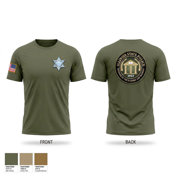 Short Sleeve Performance Shirt, Illinois State Police, Police, Teamtime, Team time, sublimation, custom sports apparel, team uniforms, spirit wear, spiritwear, sports uniforms, custom shirts, team store, custom team store, fundraiser sports, apparel fundraiser