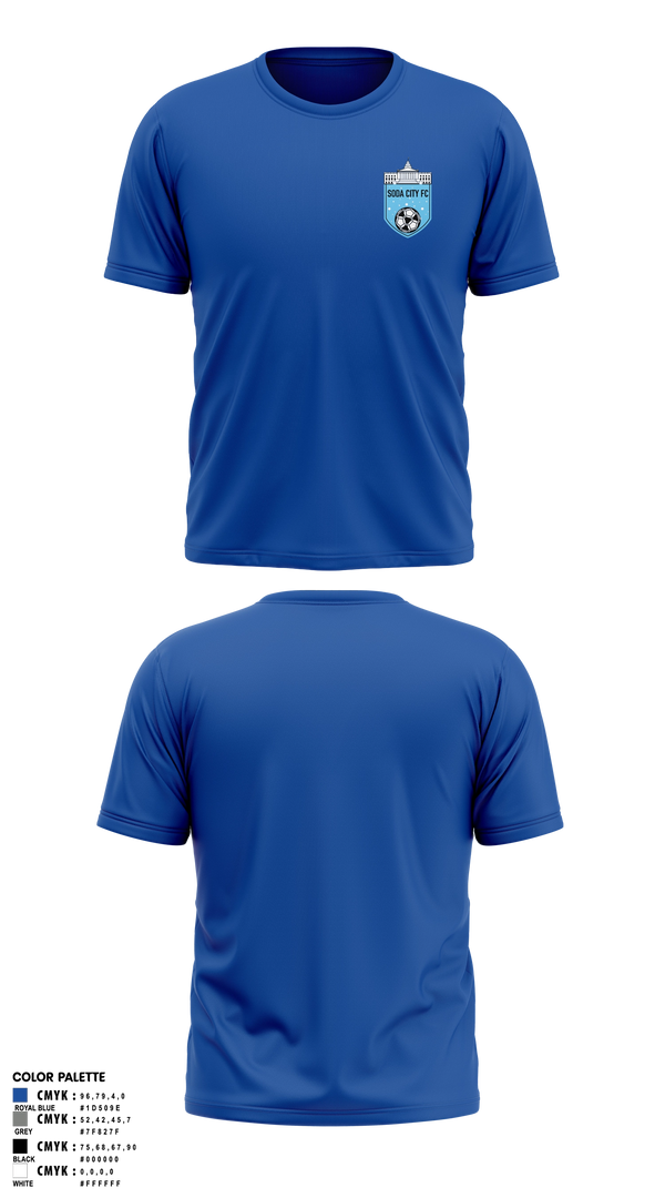 Short Sleeve Performance Shirt, Soda City FC, Men's Soccer, Teamtime, Team time, sublimation, custom sports apparel, team uniforms, spirit wear, spiritwear, sports uniforms, custom shirts, team store, custom team store, fundraiser sports, apparel fundraiser