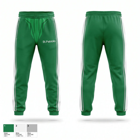 Sweatpants, St.Patrick’s, Men's Basketball, Teamtime, Team time, sublimation, custom sports apparel, team uniforms, spirit wear, spiritwear, sports uniforms, custom shirts, team store, custom team store, fundraiser sports, apparel fundraiser