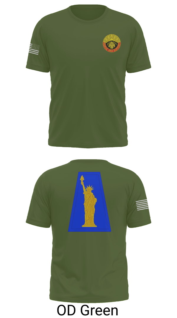 Old School Cotton Feel Shirt, 389th CSSB, , Teamtime, Team time, sublimation, custom sports apparel, team uniforms, spirit wear, spiritwear, sports uniforms, custom shirts, team store, custom team store, fundraiser sports, apparel fundraiser