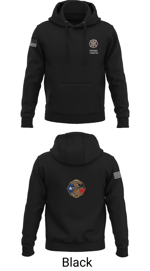 Hoodie, Magnolia Station 189, Fire Department, Teamtime, Team time, sublimation, custom sports apparel, team uniforms, spirit wear, spiritwear, sports uniforms, custom shirts, team store, custom team store, fundraiser sports, apparel fundraiser
