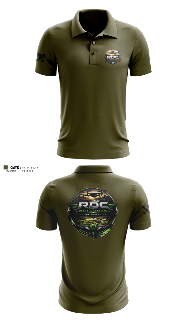Short Sleeve Performance Polo, RDC Outdoors, Police, Teamtime, Team time, sublimation, custom sports apparel, team uniforms, spirit wear, spiritwear, sports uniforms, custom shirts, team store, custom team store, fundraiser sports, apparel fundraiser